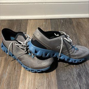 On  Cloud X Alloy/Niagara Men's Size 9